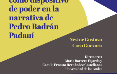 Sustentación de tesis doctoral: El crimen como dispositivo de poder en la narrativa de Pedro Badrán Padauí