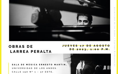 Concierto del mediodía: Manuel Larrea (piano) presenta: Aprendiendo a dibujar(me)