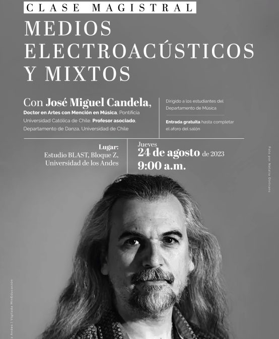 Clase magistral con José Miguel Candela (compositor)