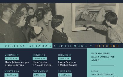 Visitas guiadas en Marta Traba 4 veces, 19 y 22 de septiembre