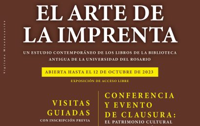 Exposición El arte de la imprenta en el FCE