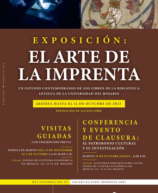 Exposición El arte de la imprenta en el FCE