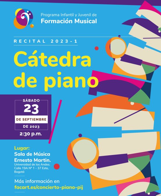 Recital: Cátedra de piano del PIJ 2023-2