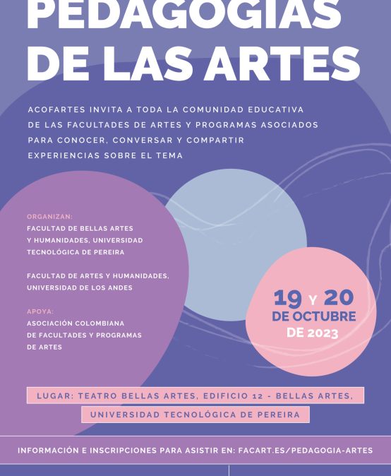 Pedagogías de las artes