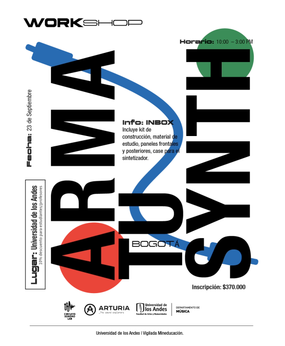 Circuito Sonoro Lab presenta: Arma tu synth