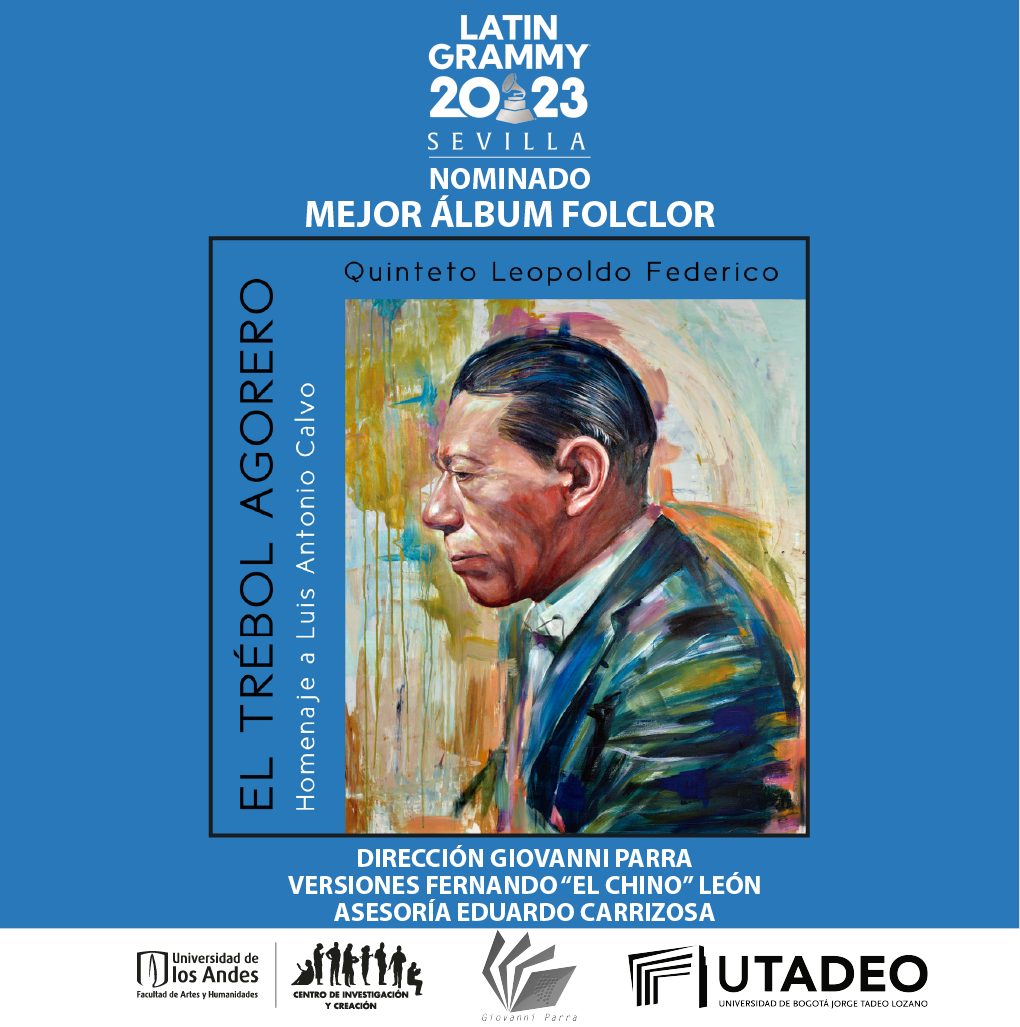 El trébol agorero participará en la categoría 'Mejor álbum folclórico'