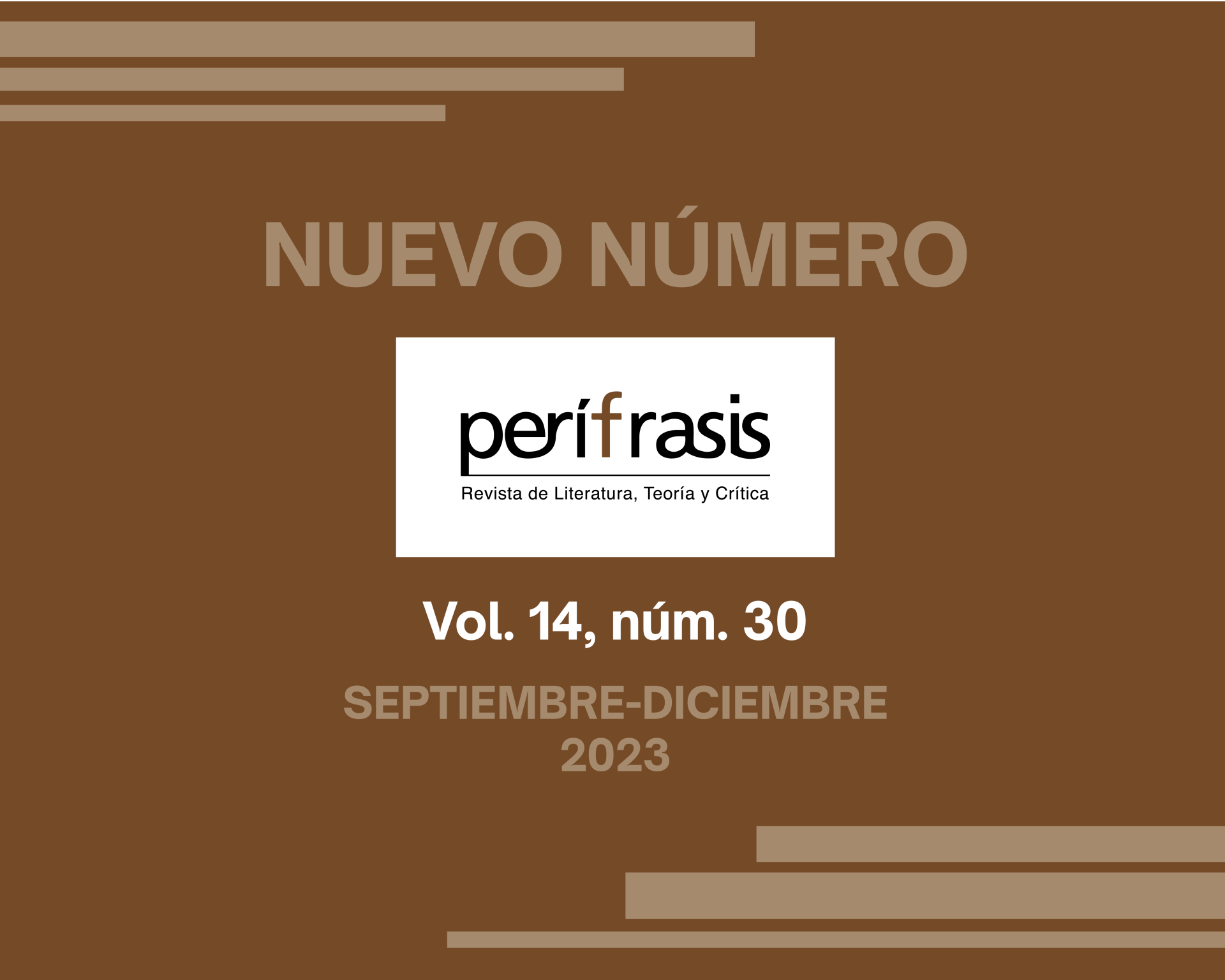 Publicación periódica indexada del Departamento de Humanidades y Literatura