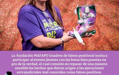 Jóvenes con las botas puestas en pro de la memoria