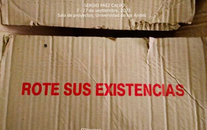 Rote sus existencias, Sergio Páez Calvo