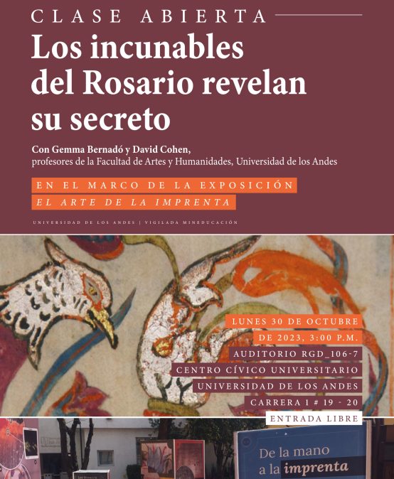 Clase abierta: Los incunables del Rosario revelan su secreto