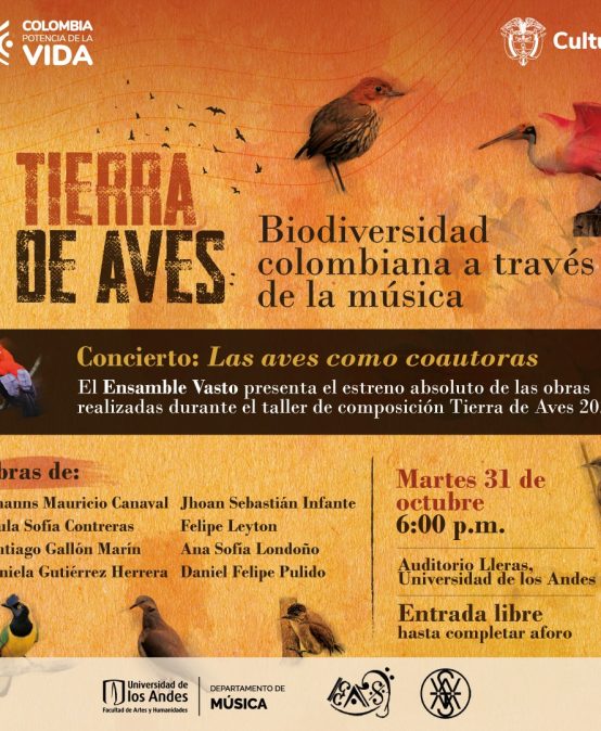 Concierto: Tierra de Aves – Las aves como coautoras