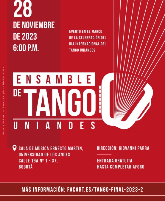 Recitales en 2023-2: Ensamble de tango Uniandes
