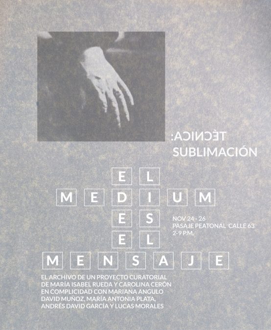 Exposición: Técnica: sublimación