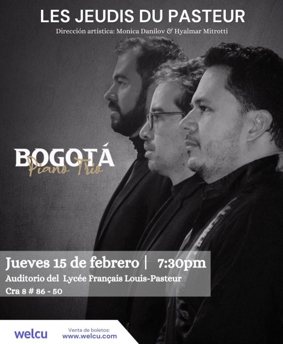 Bogotá Piano Trío en Les Jeudis du Pasteur