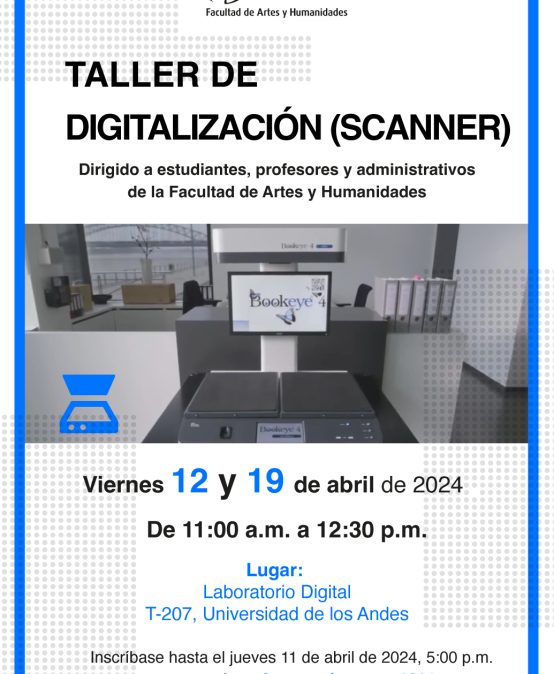 Taller de digitalización (Scanner)
