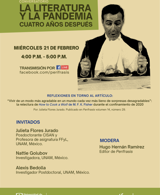 Conversatorio: ‘La literatura y la pandemia: cuatro años después’