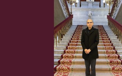 Carlos Manuel Varón, egresado de la Maestría en Humanidades Digitales, ganó una beca para estudiar en la Real Academia Española