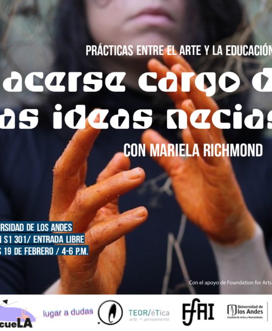 Dos charlas abiertas con Mariela Richmond