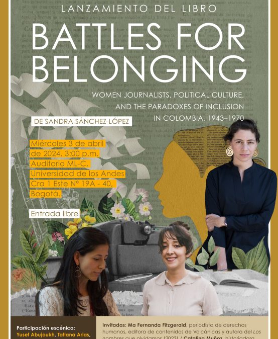 Lanzamiento del libro Battles for Belonging de Sandra Sánchez
