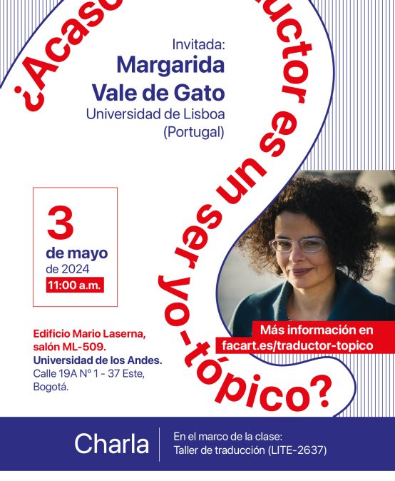 Charla:  ¿Acaso un traductor es un ser yo-tópico?