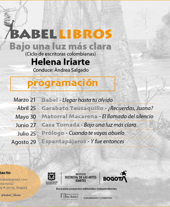 Ciclo de lecturas de la obra de Helena Iriarte- El llamado del silencio. Conduce Andrea Salgado