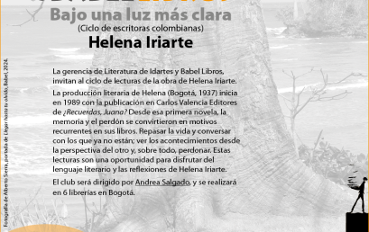 Ciclo de lecturas de la obra de Helena Iriarte. Conduce Andrea Salgado