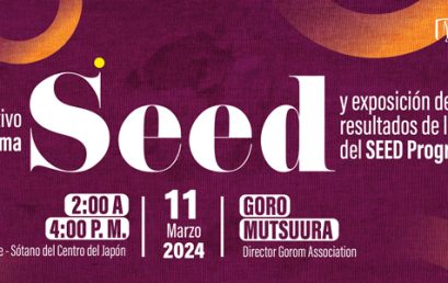 Charla: Evento explicativo del programa SEED y exposición de resultados del SEED Program 2023