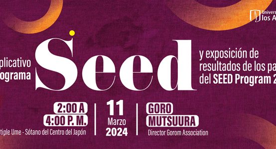 Charla: Evento explicativo del programa SEED y exposición de resultados del SEED Program 2023