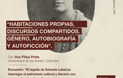 Ana Prata participa en el Encuentro: «El legado de interrogar el patrimonio cultural y literario con perspectiva de género»