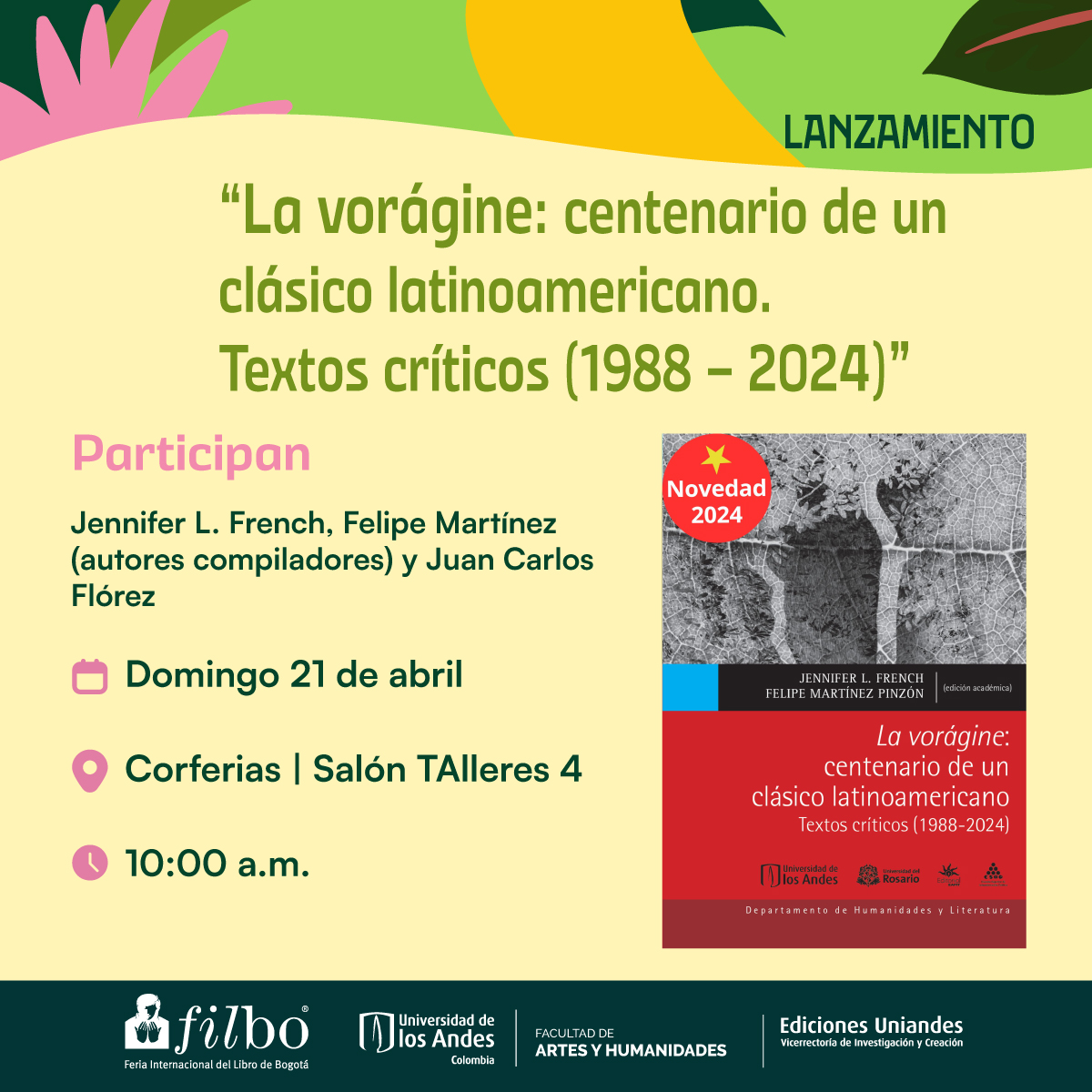 Domingo 21 de abril | 10:00 a.m.