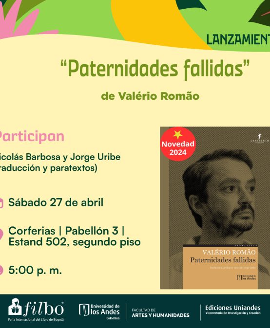 Presentación de Paternidades fallidas de Valério Romão