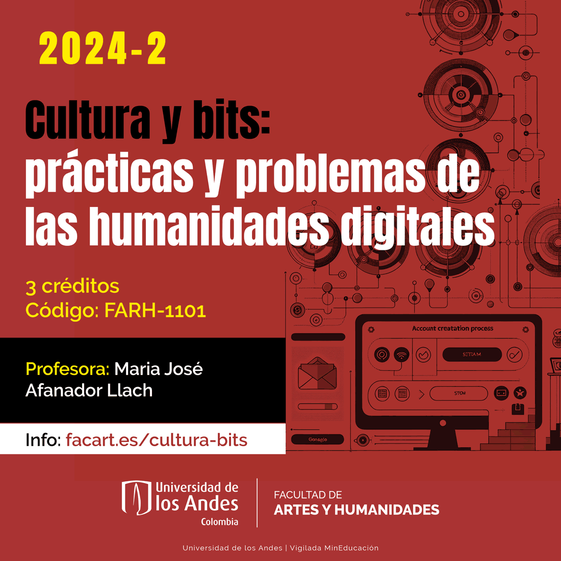 Este curso teórico-práctico introduce los principios del campo de las humanidades digitales