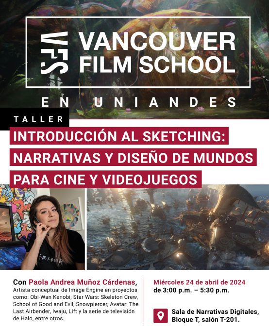 Introducción al Sketching: narrativas y diseño de mundos para cine y videojuegos