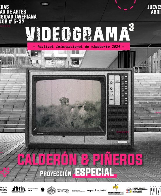 Proyección especial «CALDERÓN Y PIÑEROS» en el Festival Internacional de Videoarte VIDEOGRAMA