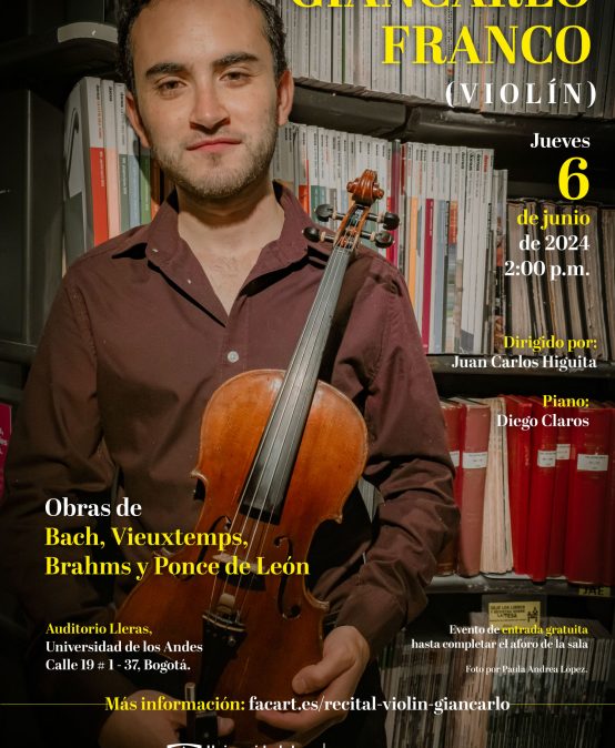 Recital de grado: Giancarlo Franco