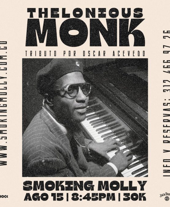Thelonious Monk: tributo por Óscar Acevedo