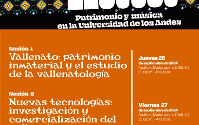 Congreso de la Canción Vallenata 2024: Patrimonio y música en la Universidad de los Andes