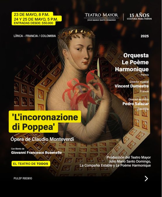 L’incoronazione di Poppea de Claudio Monteverdi