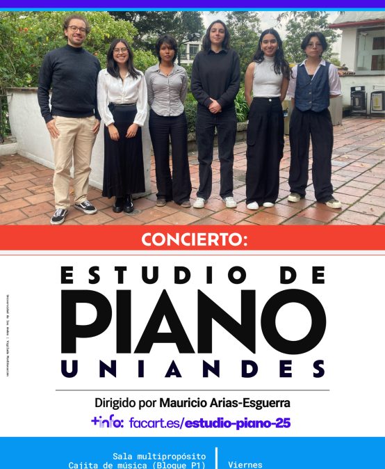 Concierto del Estudio de piano Uniandes en 2025-1