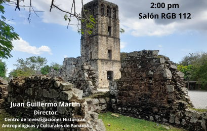 Charla: Patrimonio arqueológico en Panamá: Estrategias de gestión para su conservación y apropiación