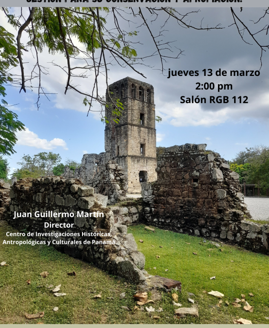 Charla: Patrimonio arqueológico en Panamá: Estrategias de gestión para su conservación y apropiación