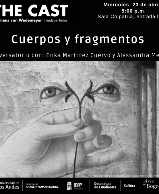 En The Cast. Conversatorio Cuerpos y fragmentos.