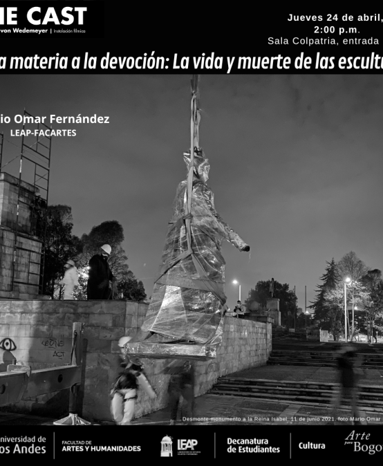 En The Cast. Charla: De la materia a la devoción: La vida y muerte de las esculturas