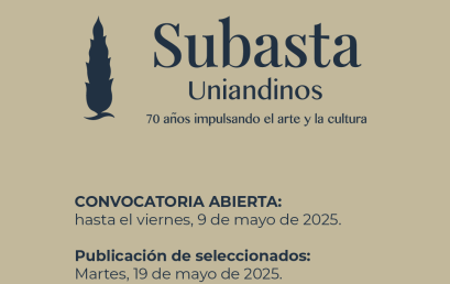 Subasta Uniandinos: una convocatoria para artistas egresados
