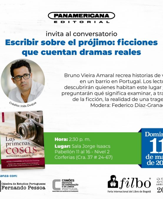 Conversatorio: Escribir sobre el prójimo: ficciones que cuentan dramas reales