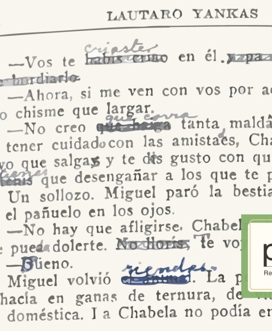 Perífrasis | Conversatorio «Revisión de la novela Mujer del Laja de Lautaro Yankas desde la crítica genética»