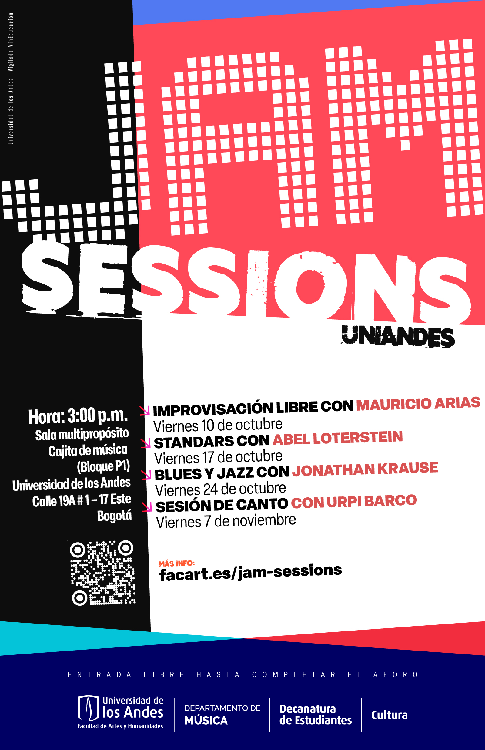 Jam Sessions Uniandes en 2025-2