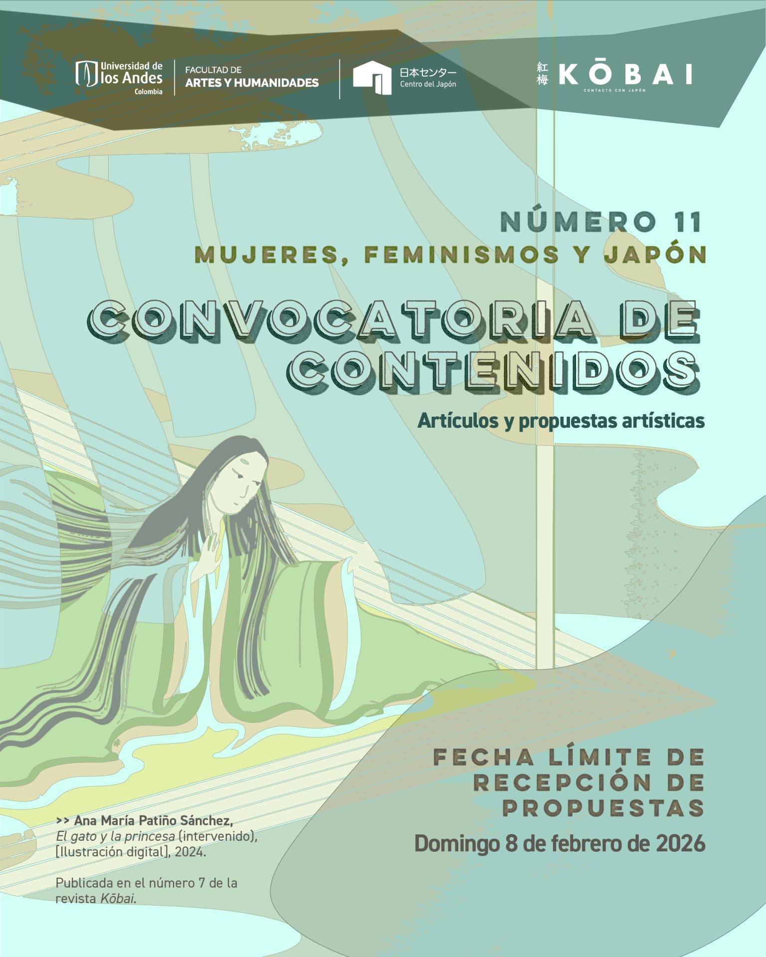 Busca contribuciones que conecten a Japón con discursos y temáticas feministas o sobre la mujer.