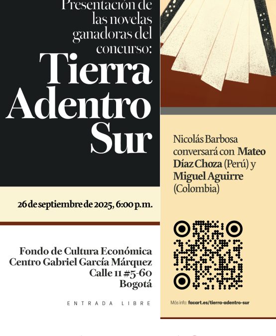 Presentación de las novelas ganadoras del concurso «Tierra Adentro Sur» del FCE
