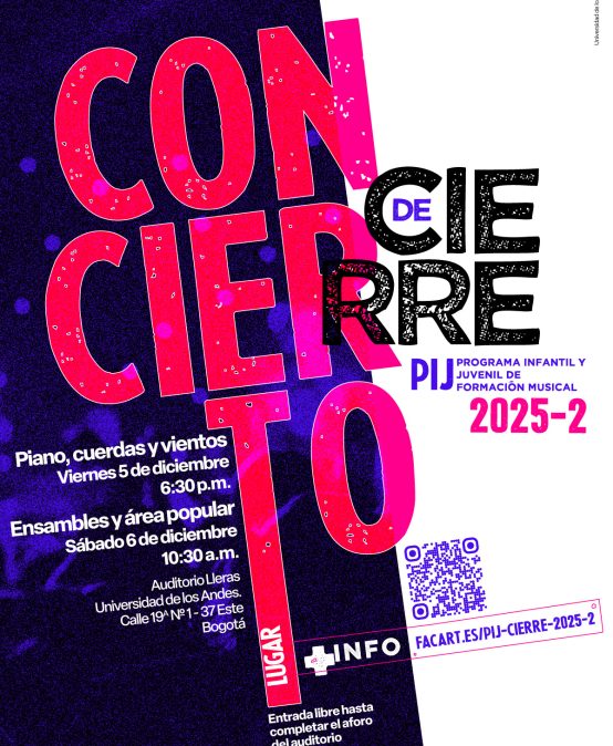Conciertos de cierre del Programa Infantil y Juvenil de formación Musical 2025-2